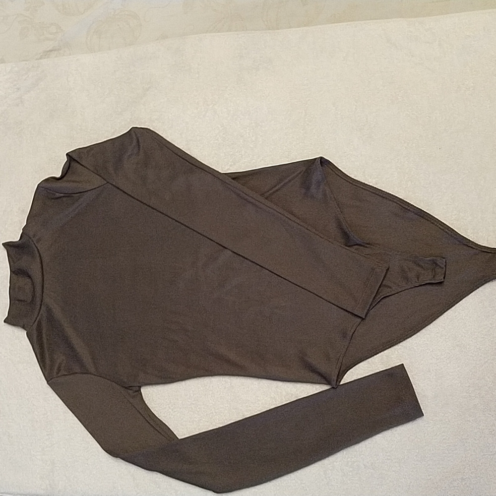 Zara mock neck bodysuit worn once